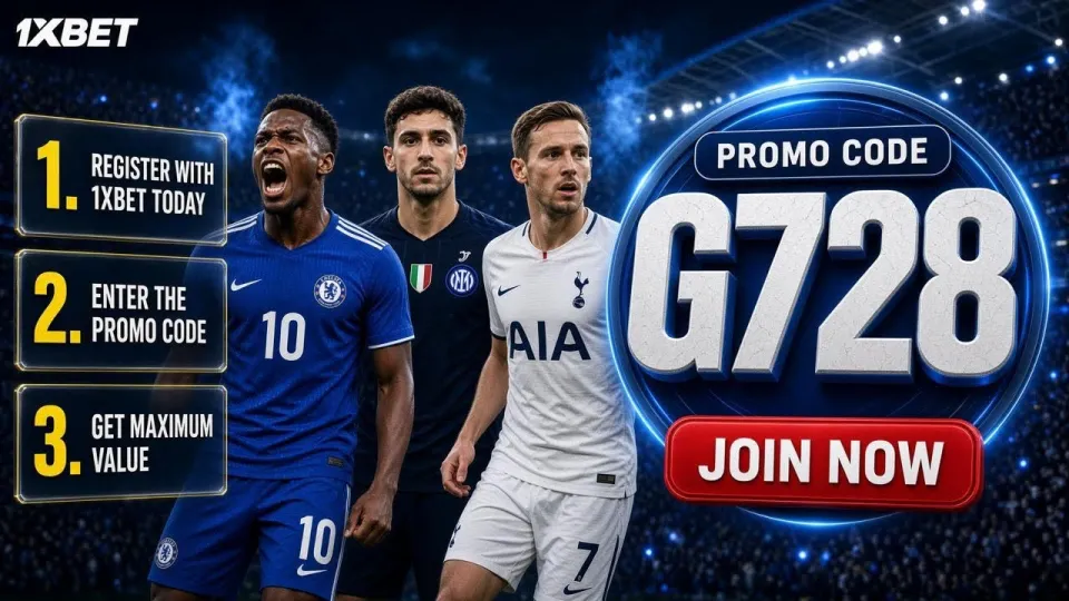 What does the 1xBet promo code G728 actually give new players?